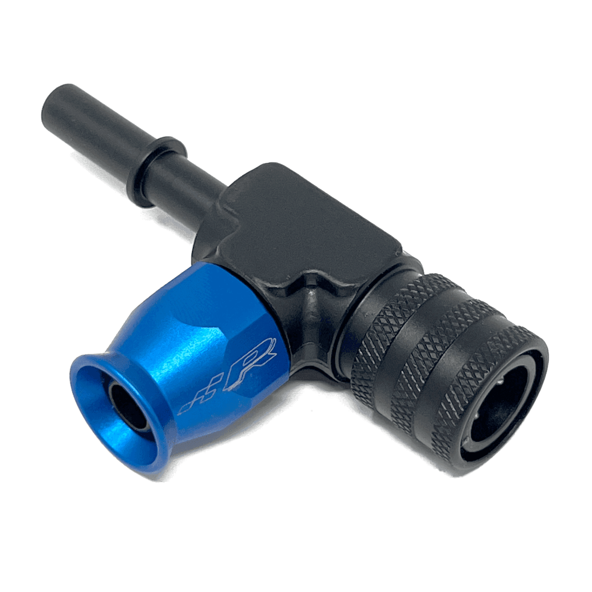 Fuel Line Fitting AN6 PTFE Tee - 7.89mm(5/16") Male - 7.89mm(5/16") Female.