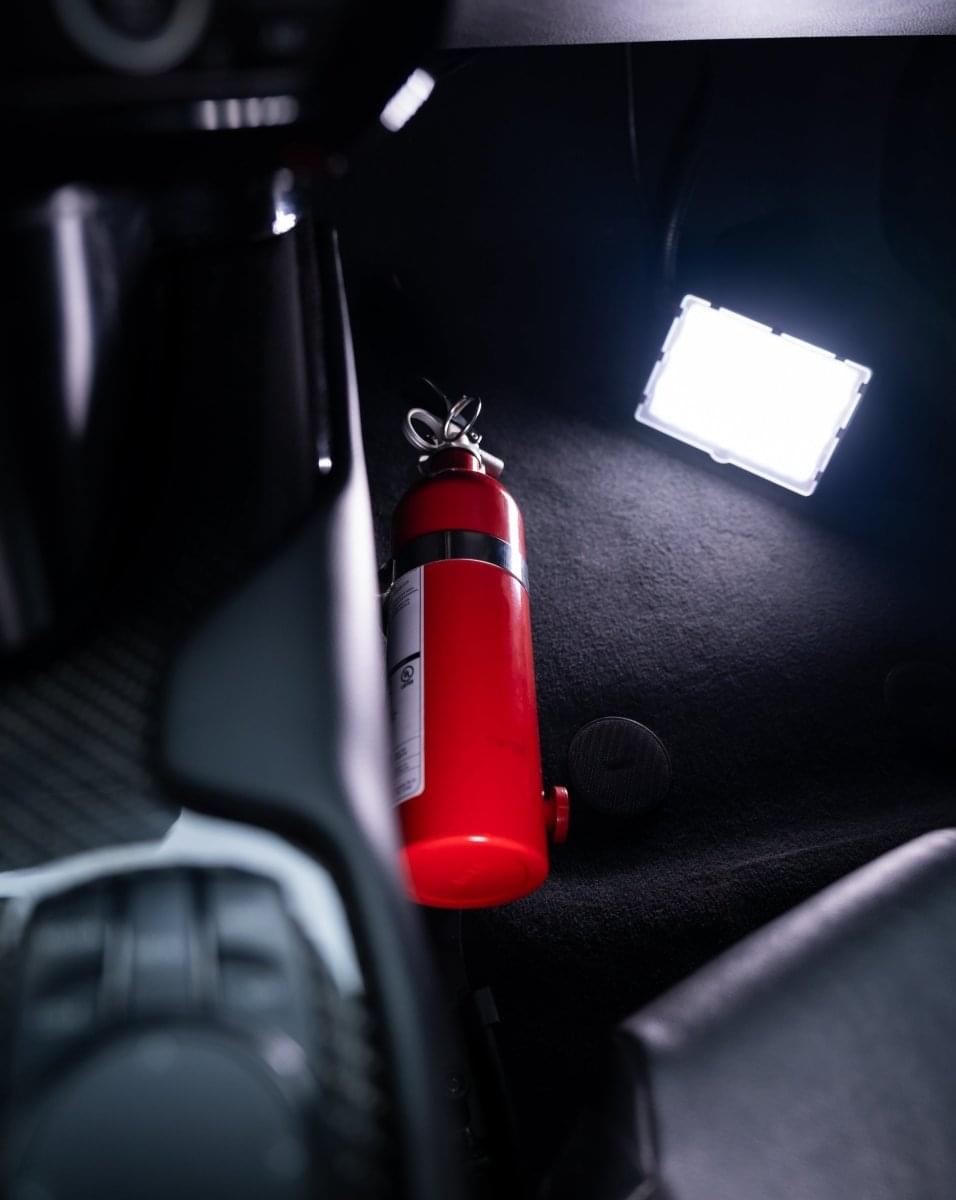 G Chassis / Supra Fire Extinguisher Mount.