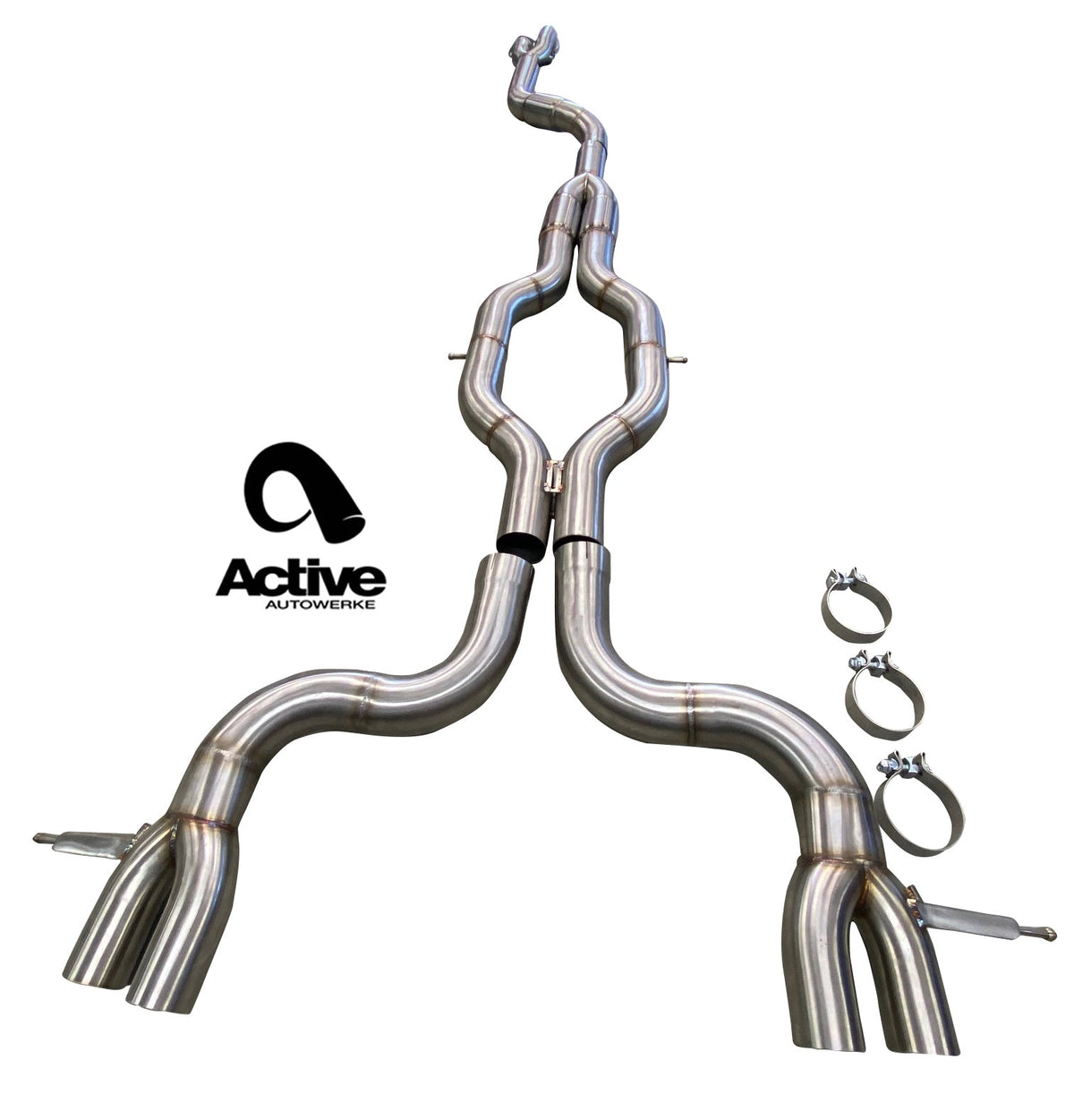 Active Autowerke G80/G82 M3/M4 Signature RACE ONLY Exhaust System - GOLIATH.