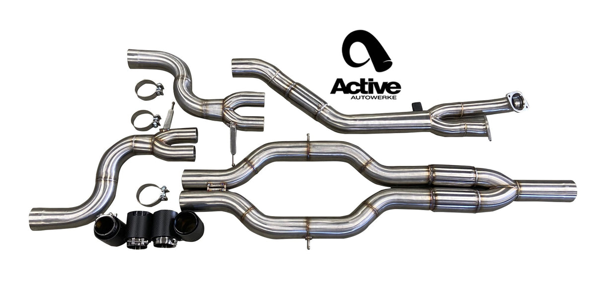 Active Autowerke G80/G82 M3/M4 Signature RACE ONLY Exhaust System - GOLIATH.
