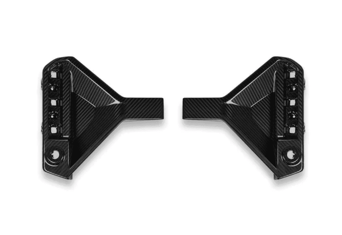 G82 M2 SQ Carbon Fiber Rear Bumper Trim.