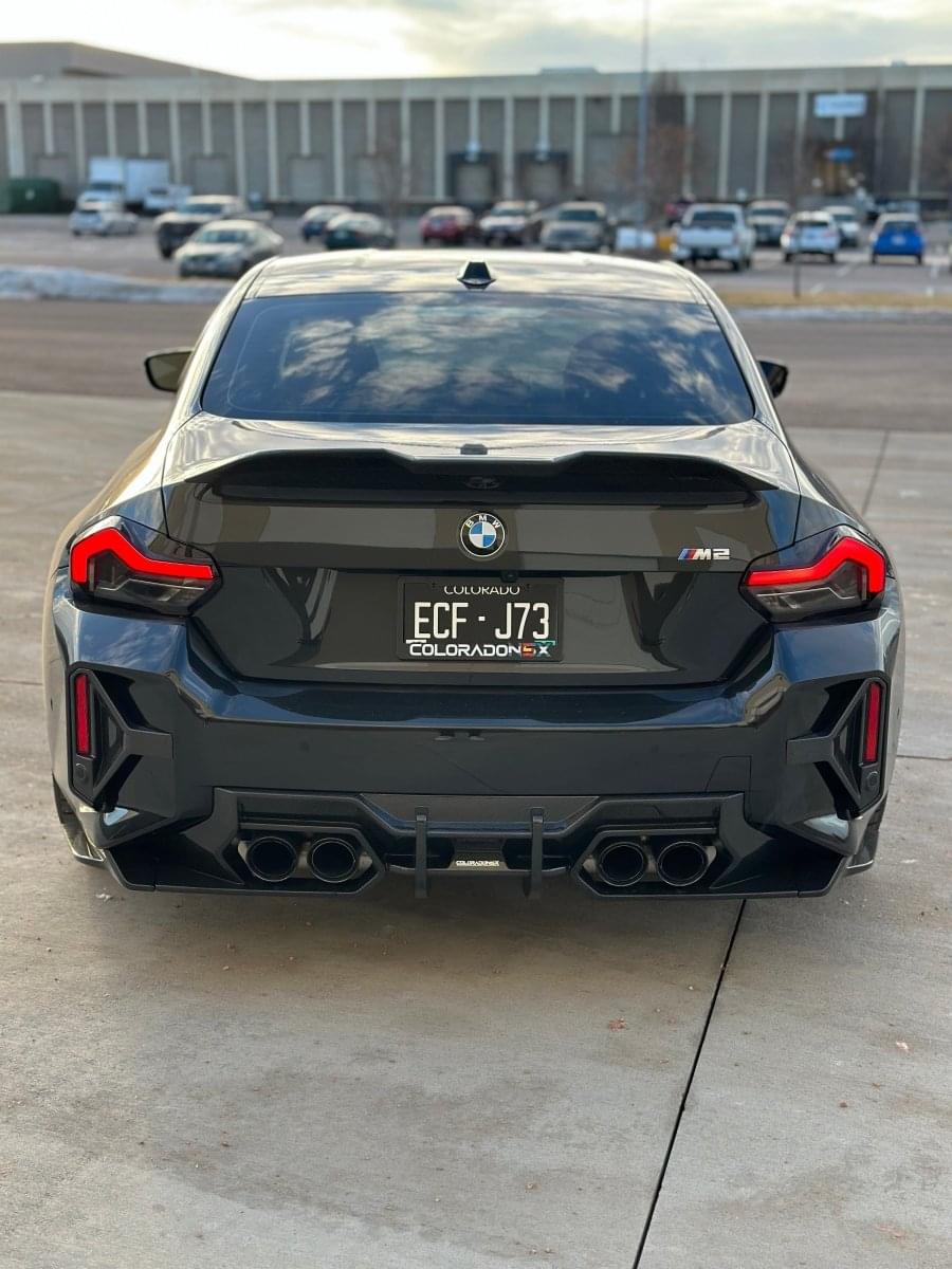G87 M2 SQ Carbon Fiber Rear Diffuser.