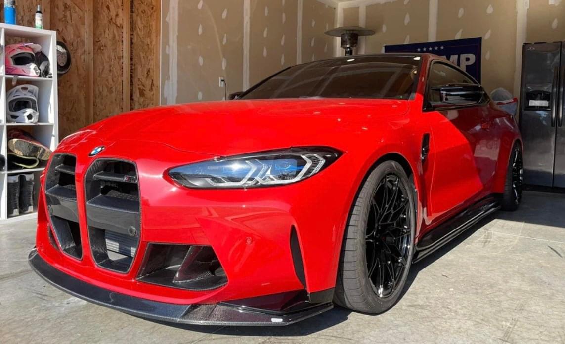 G8X M3/M4 MHC Rep Dry Carbon Fiber Front Lip - G80/G82/G83.