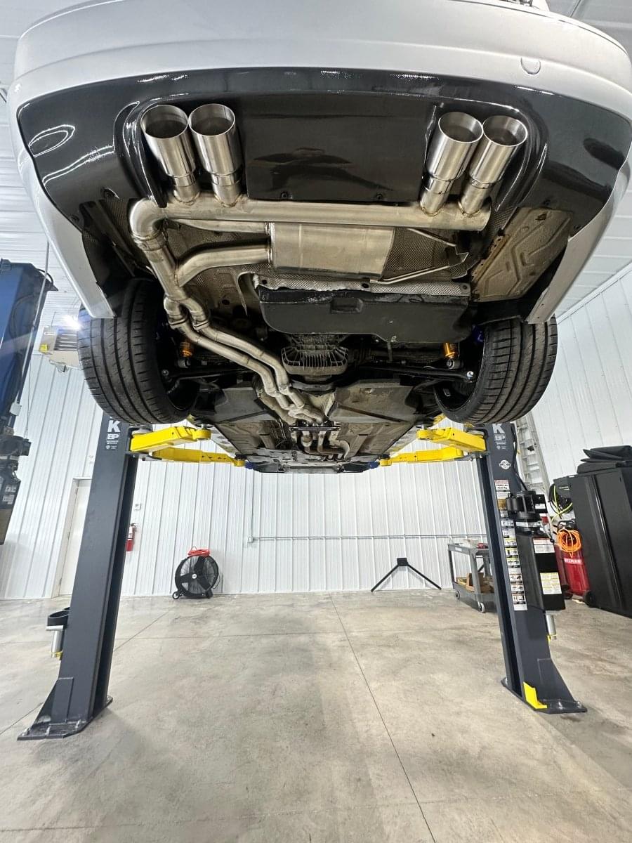 IRL E46 Catback.