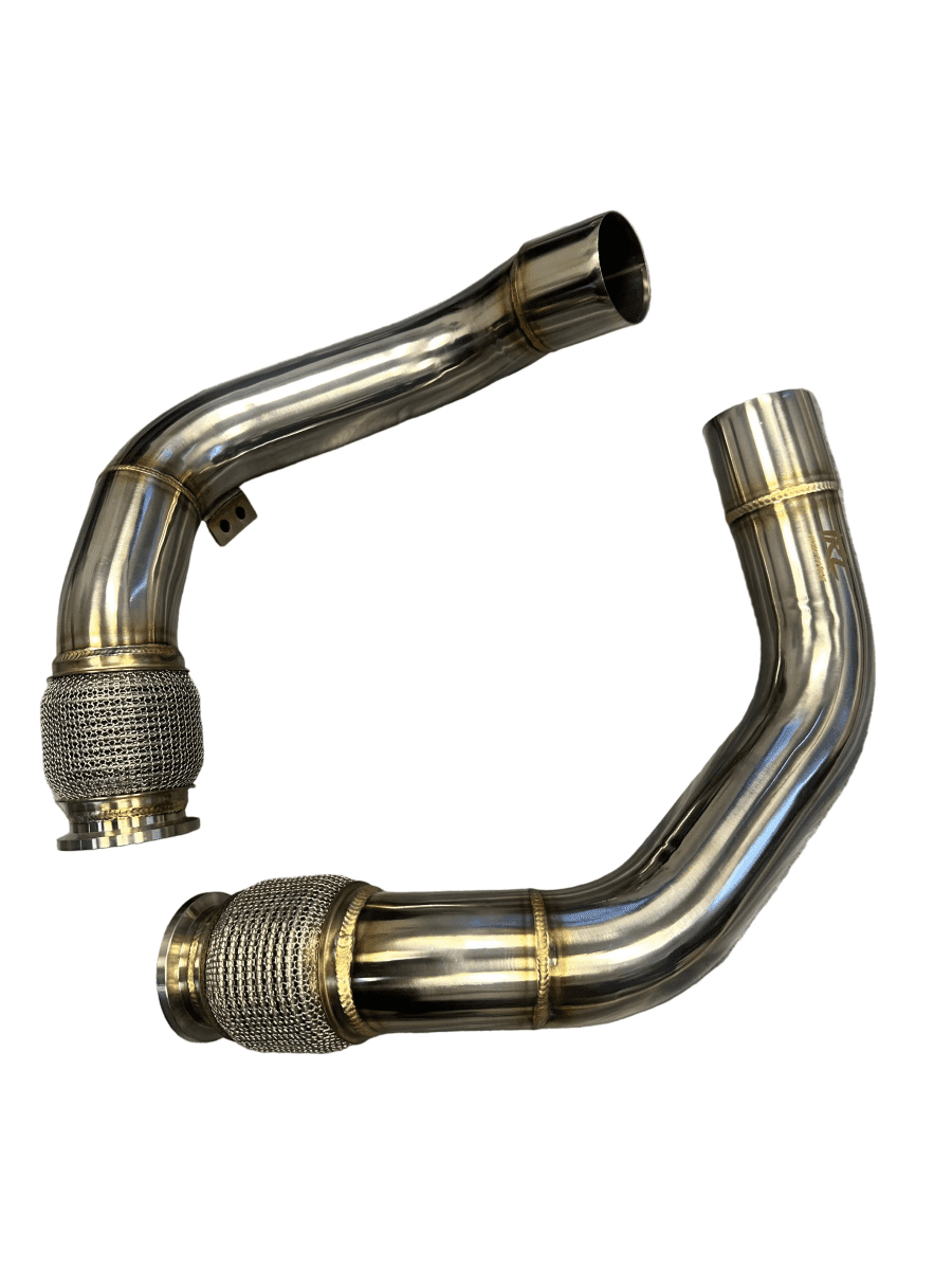 IRL F95 F96 S63 Secondary Downpipes.