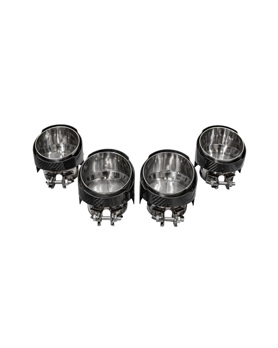 IRL G8X 4.5” M2 M3 M4 OEM Replacement Tips Slant Cut.