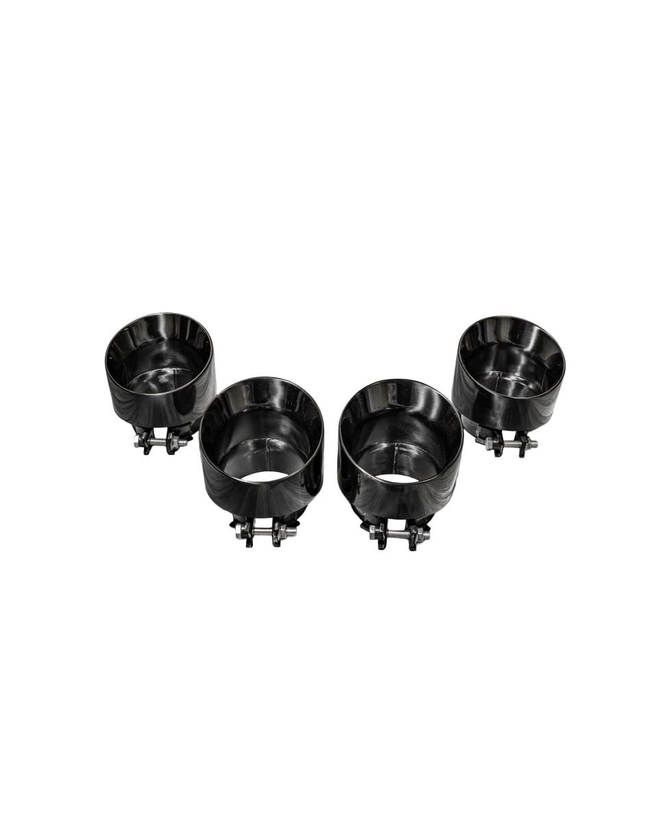 IRL G8X 4.5” M2 M3 M4 OEM Replacement Tips Slant Cut.