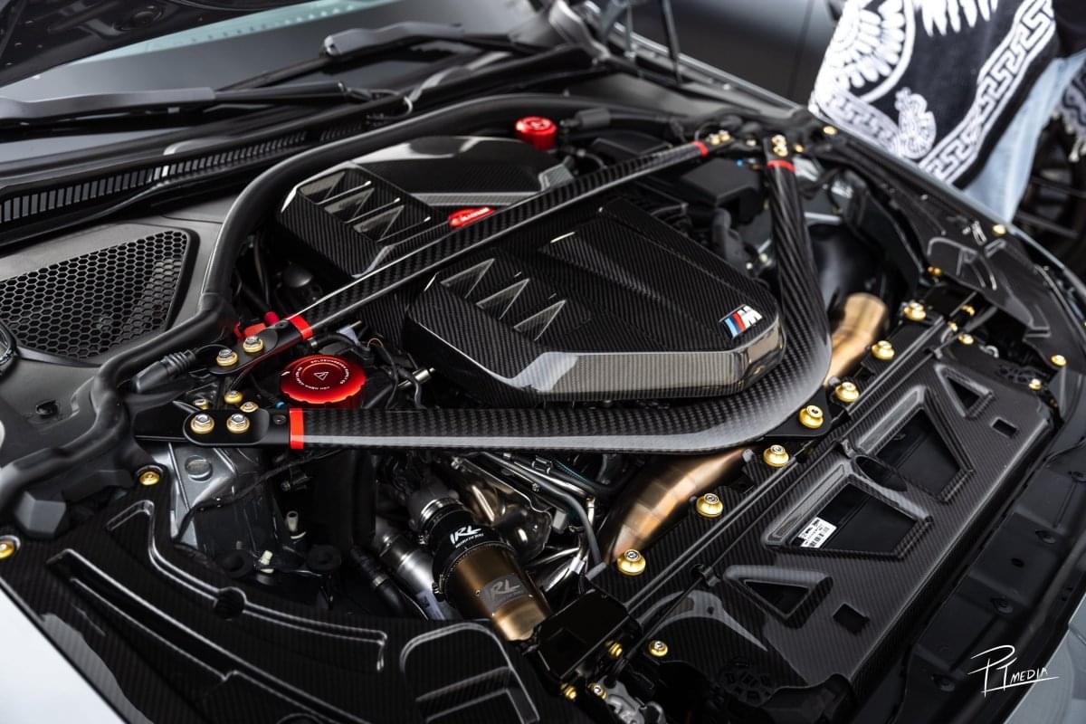 IRL G8x Titanium Front Mount Intakes.