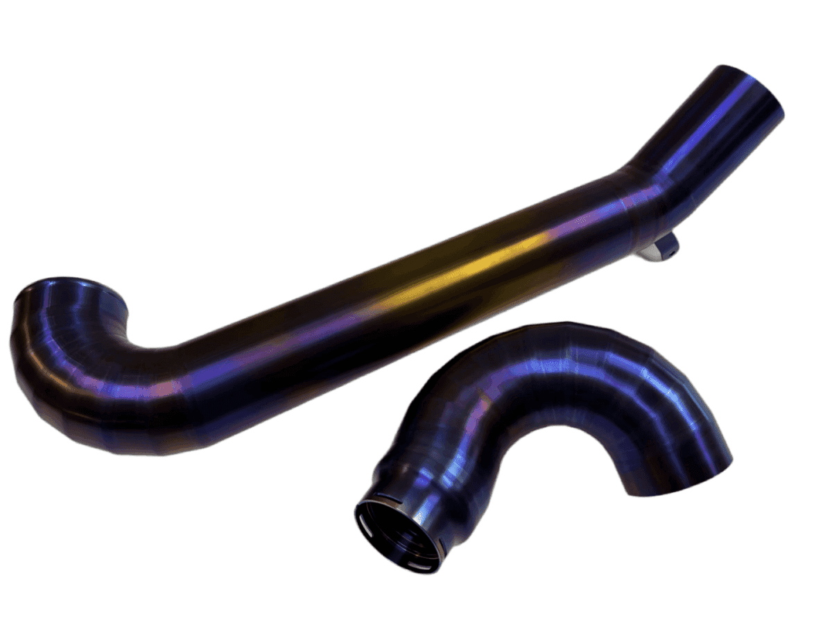 IRL G8x Top Mount Titanium Intake.