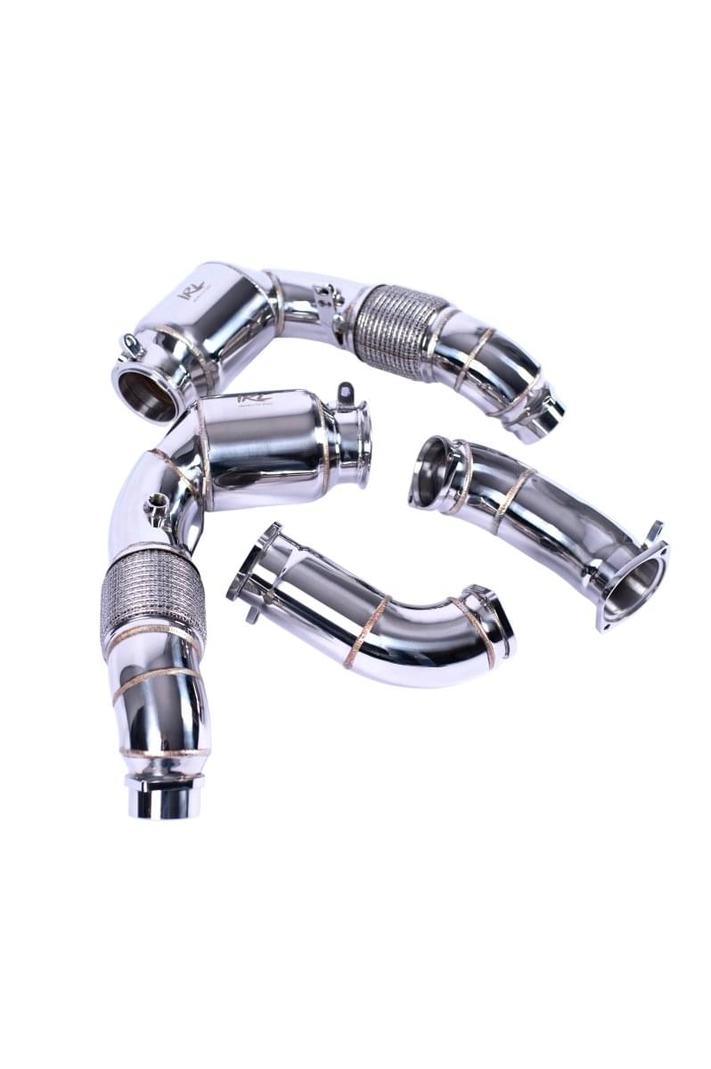 IRL G90 G99 M5 400 CEL Downpipes.