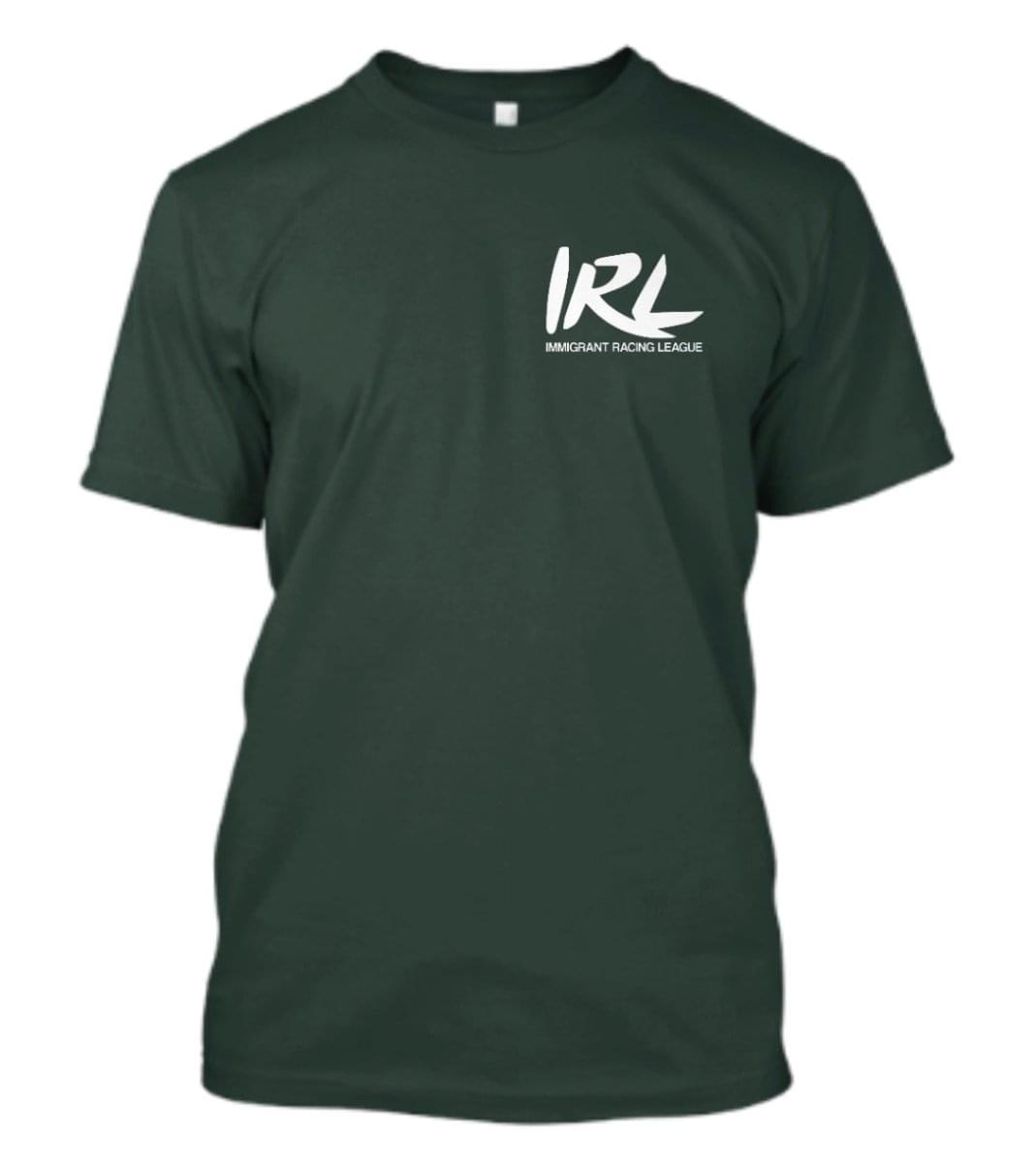 IRL LIGHT GREEN T SHIRT.