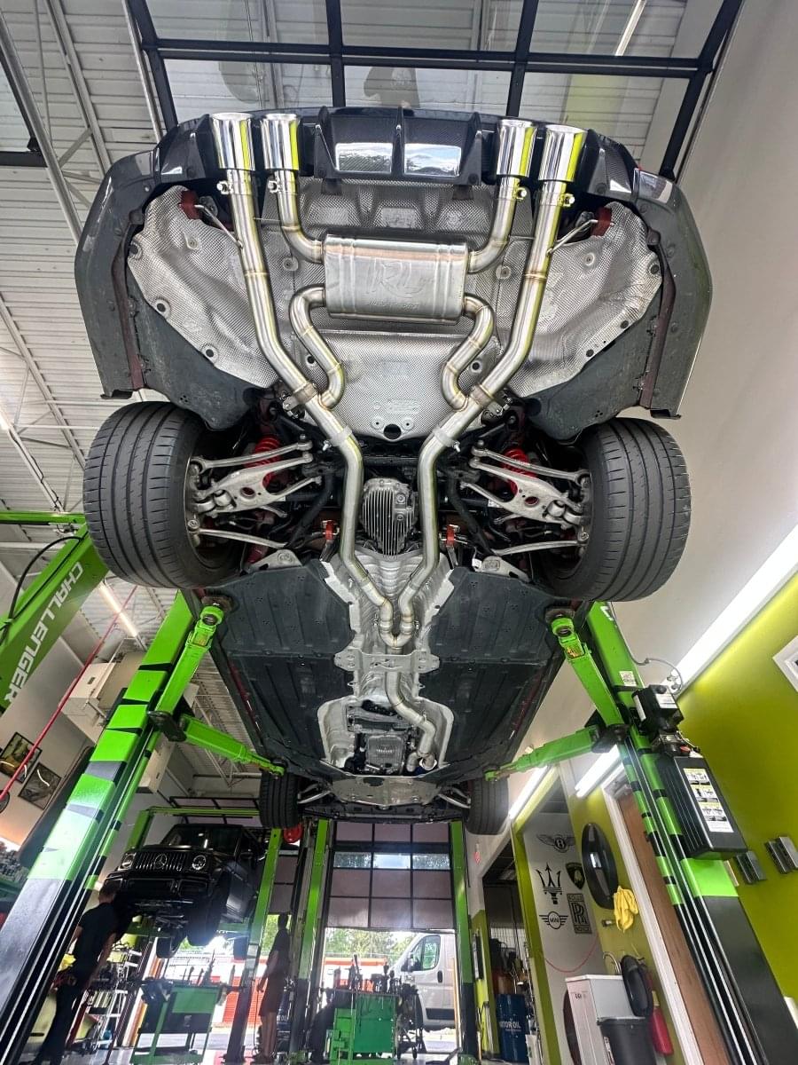 IRL V2 G80 G82 G83 Catback Valved Exhaust.