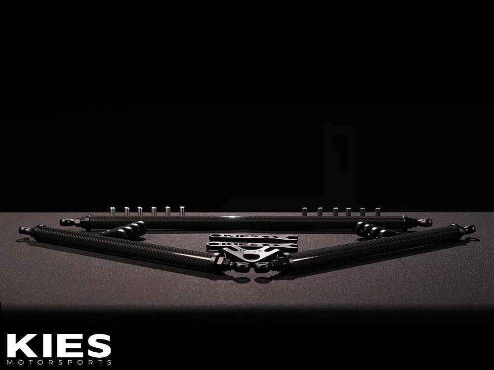 KIES Executive Line G8x S58 Carbon Fiber Strut Brace | G80, G81 M3, G82, G83 M4, G87 M2.