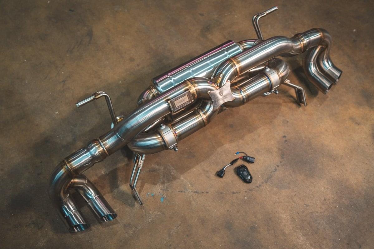 Lamborghini Gallardo LP Valved Sport Exhaust System.