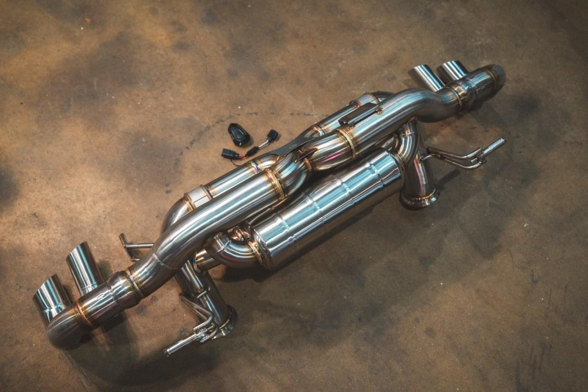 Lamborghini Gallardo LP Valved Sport Exhaust System.