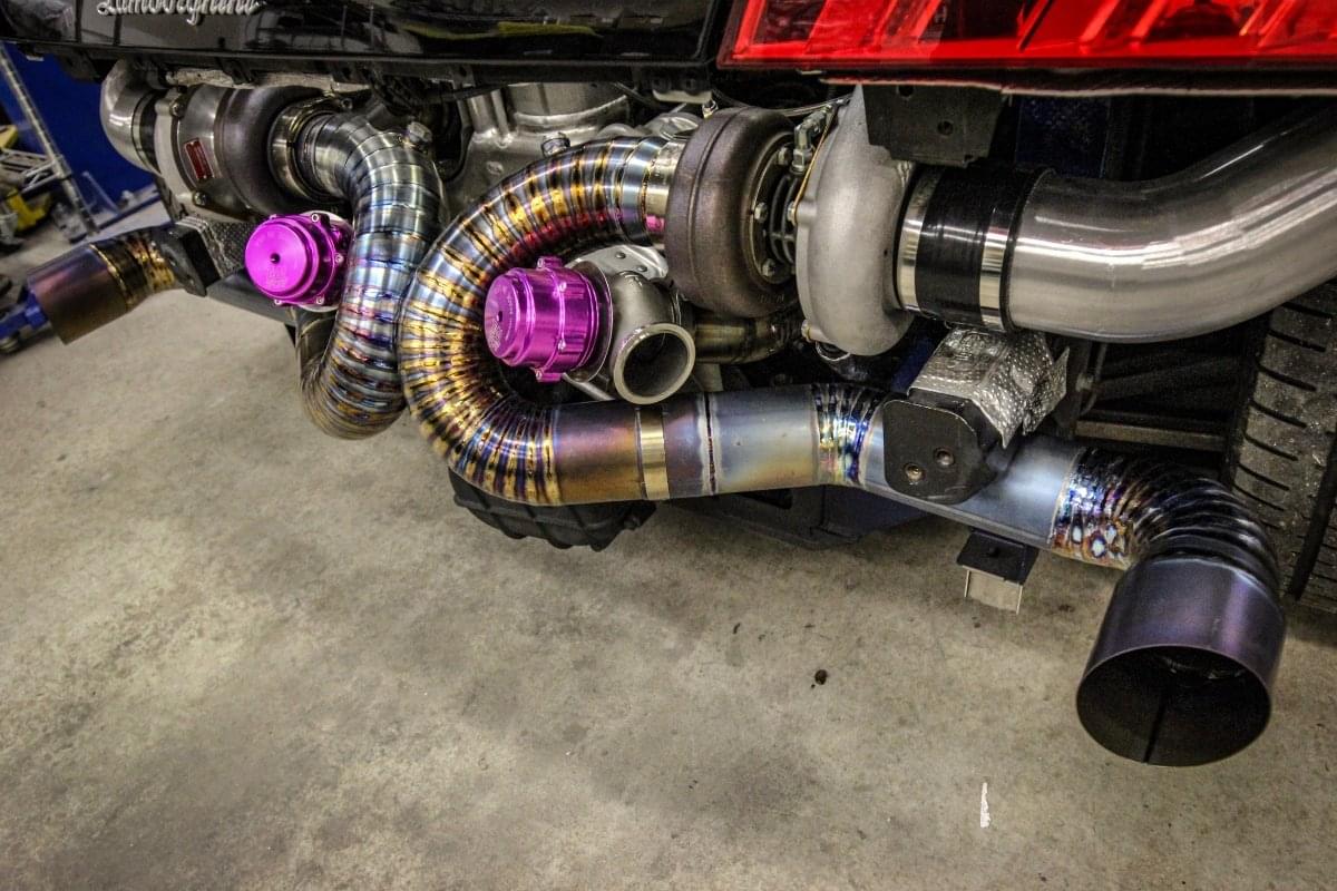Lamborghini Gallardo Twin Turbo Kit.