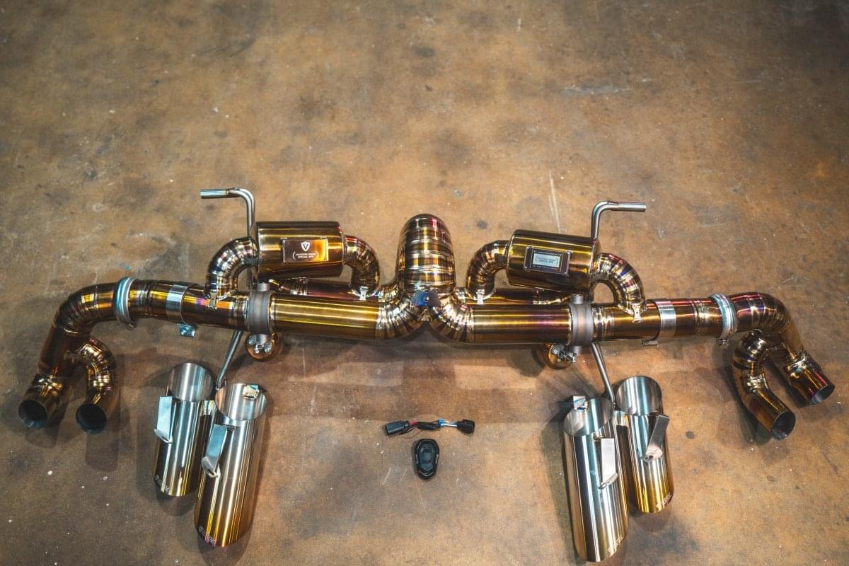 Lamborghini Huracan Valved Sport Exhaust System.