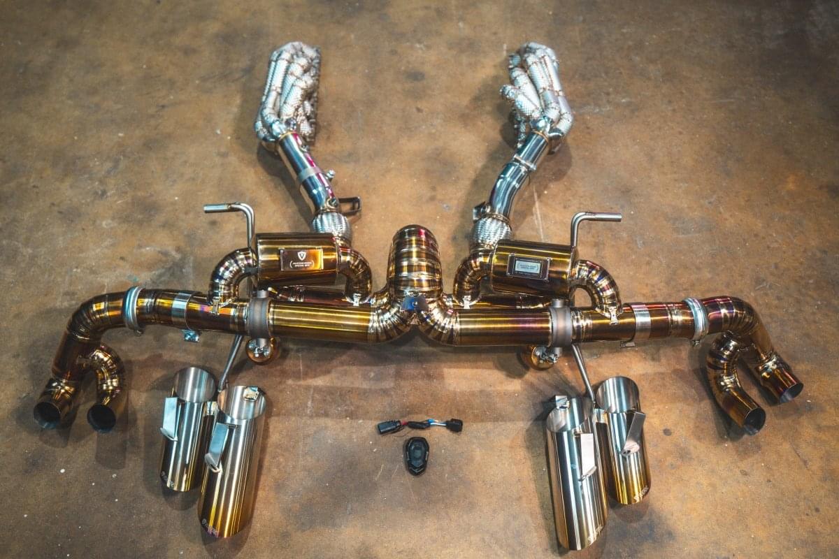 Lamborghini Huracan Valved Sport Exhaust System.