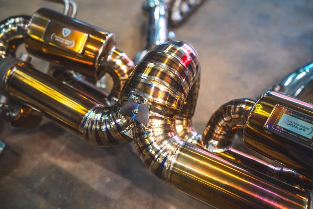 Lamborghini Huracan Valved Sport Exhaust System.