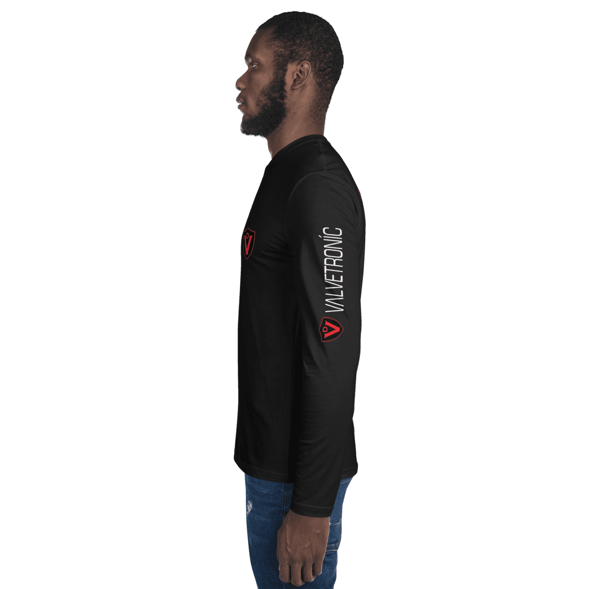 Long Sleeve Fitted Crew.
