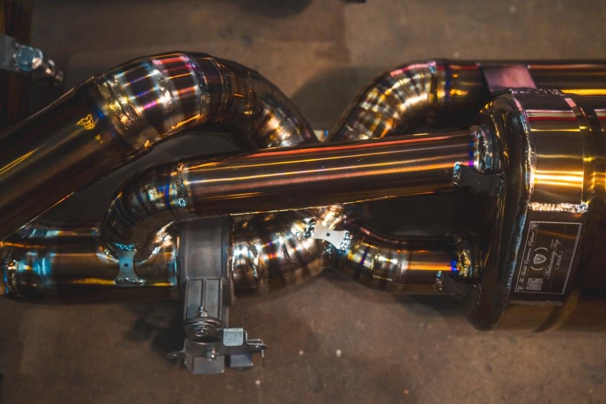 Lotus Emira Valved Sport Exhaust System.