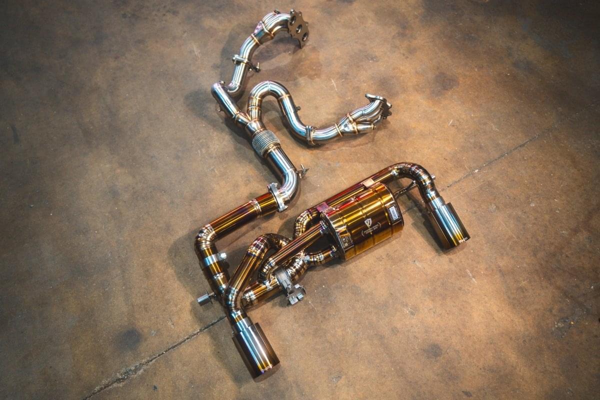 Lotus Emira Valved Sport Exhaust System.