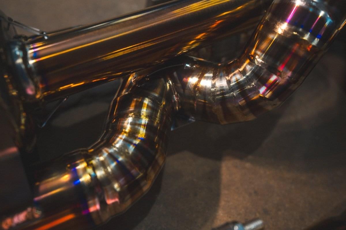 Lotus Emira Valved Sport Exhaust System.