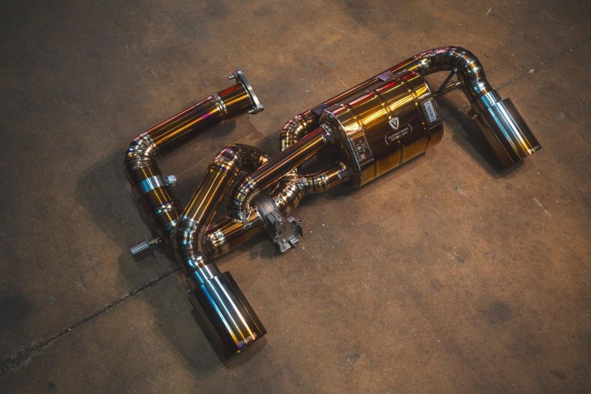 Lotus Emira Valved Sport Exhaust System.