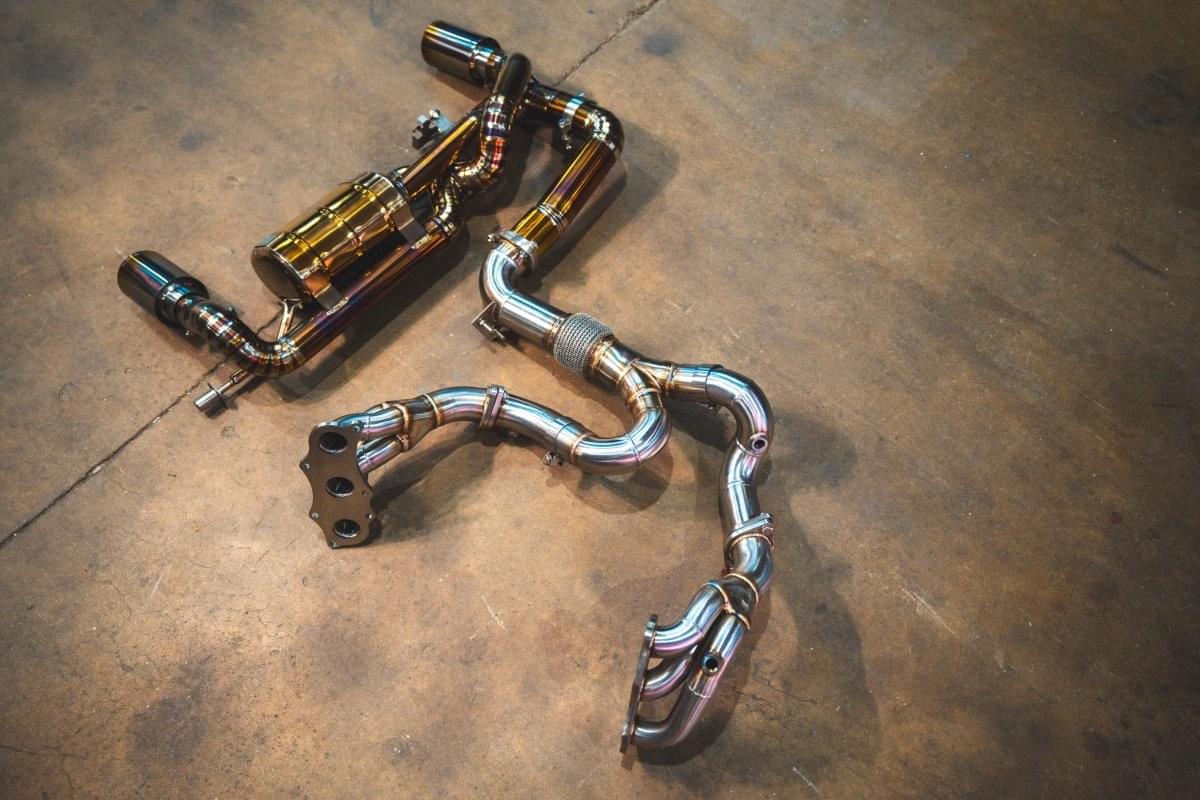 Lotus Emira Valved Sport Exhaust System.