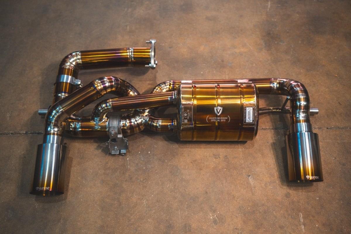 Lotus Emira Valved Sport Exhaust System.