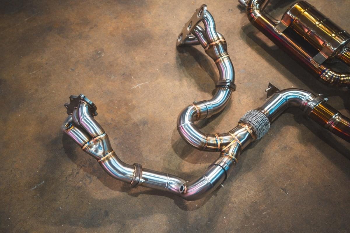Lotus Emira Valved Sport Exhaust System.