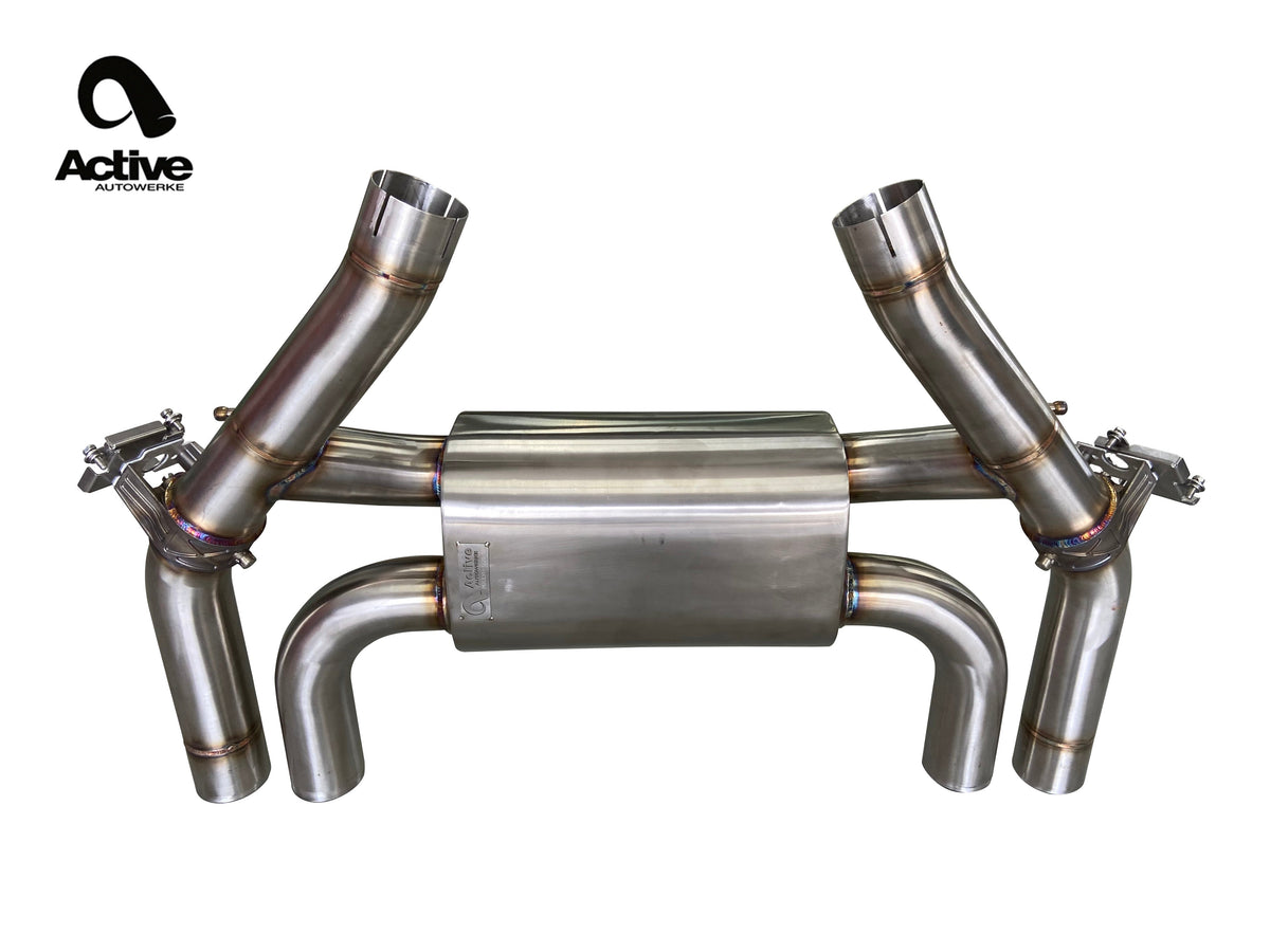 F87 M2C Valved Rear Axle-back Exhaust.