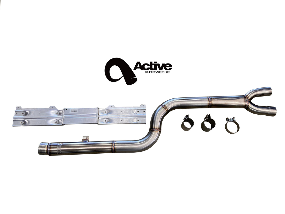 Active Autowerke G2X M340i M440i Midpipe w Active brace