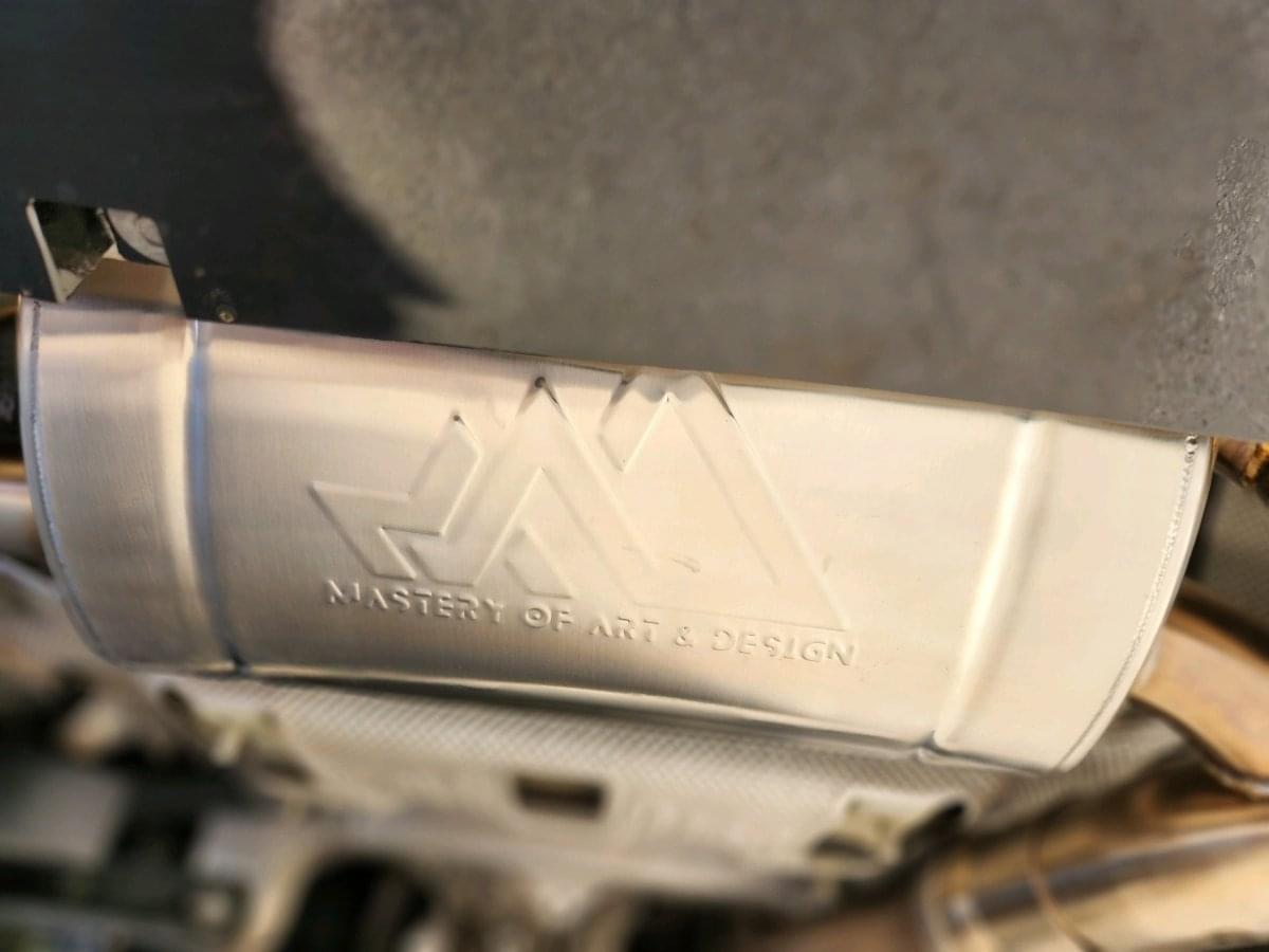 MAD BMW 540 G30 2017-2023 B58 Axle Back Exhaust.
