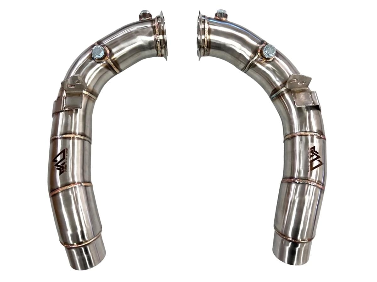 MAD BMW F10 M5 Downpipes.