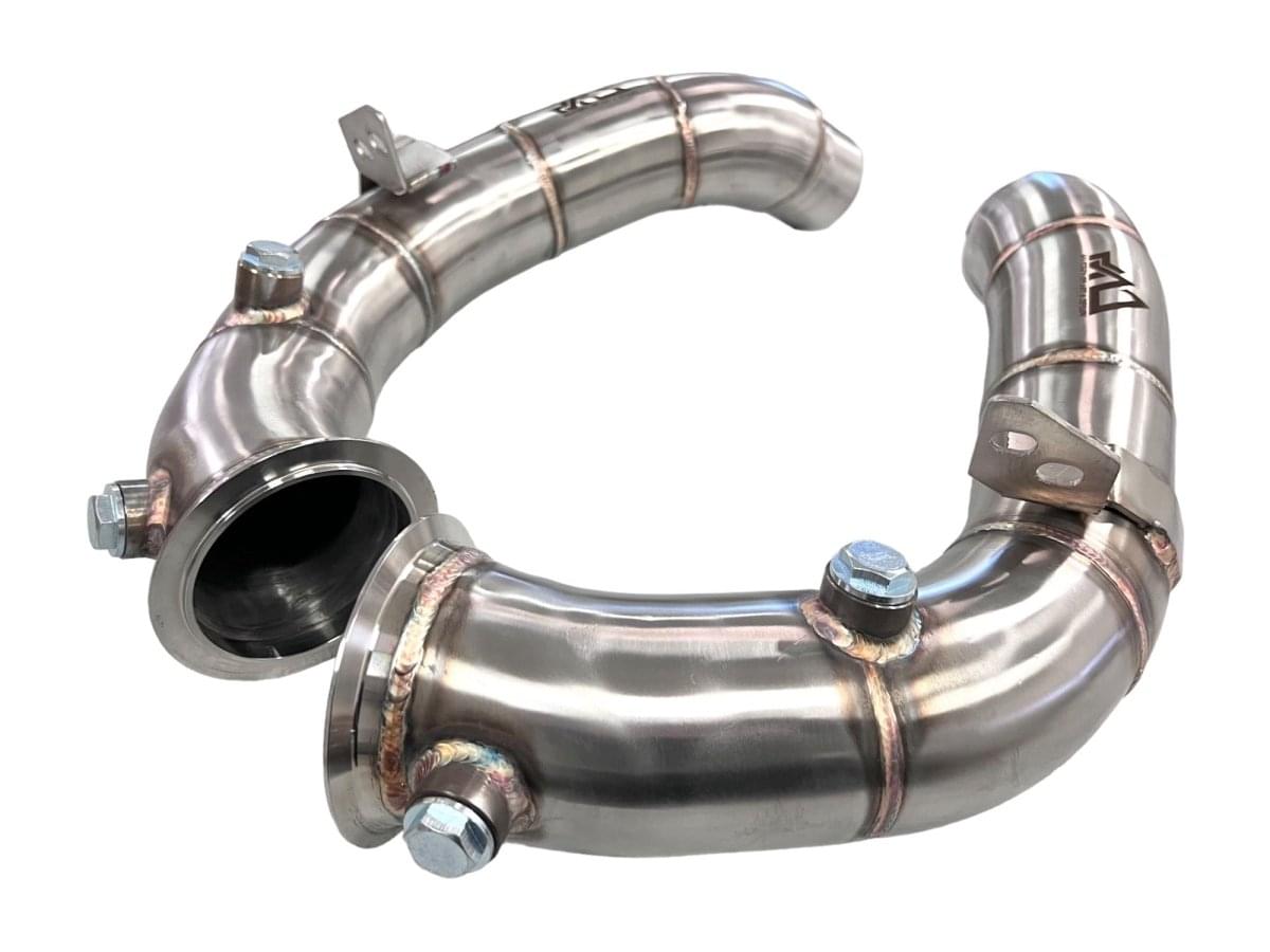 MAD BMW F10 M5 Downpipes.