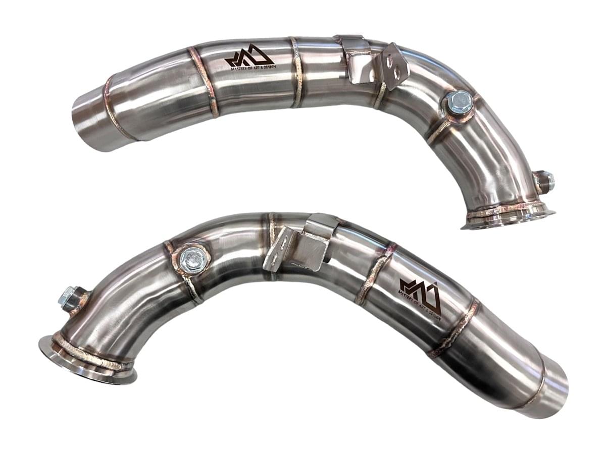 MAD BMW F10 M5 Downpipes.