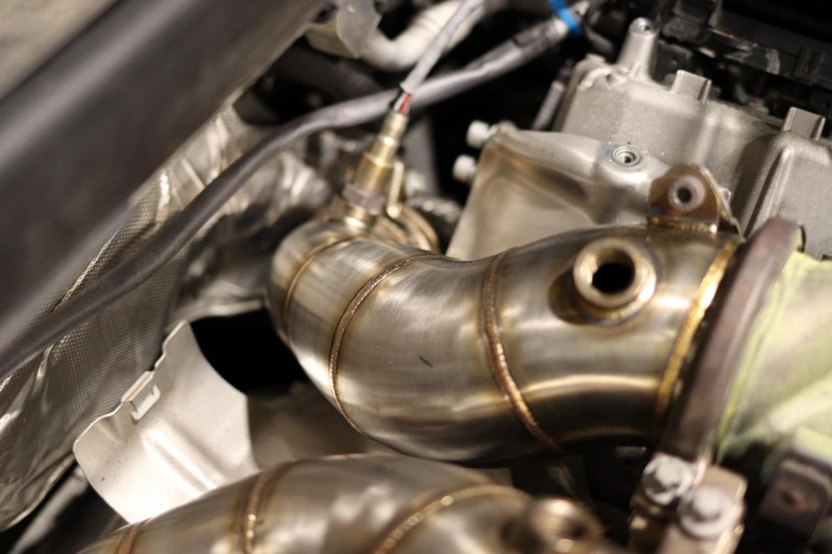 MAD BMW F90 M5 F92 M8 FATBOY Primary Downpipes S63R.