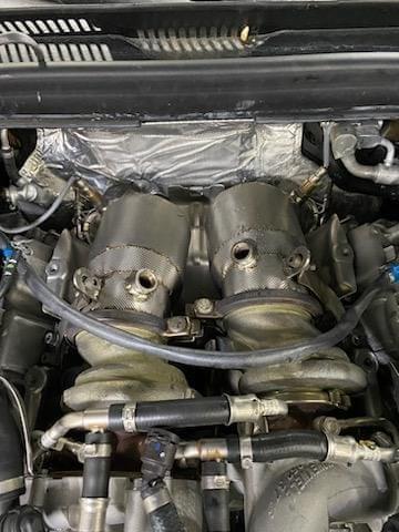 MAD BMW F90 M5 F92 M8 Primary Catted Downpipes S63R.