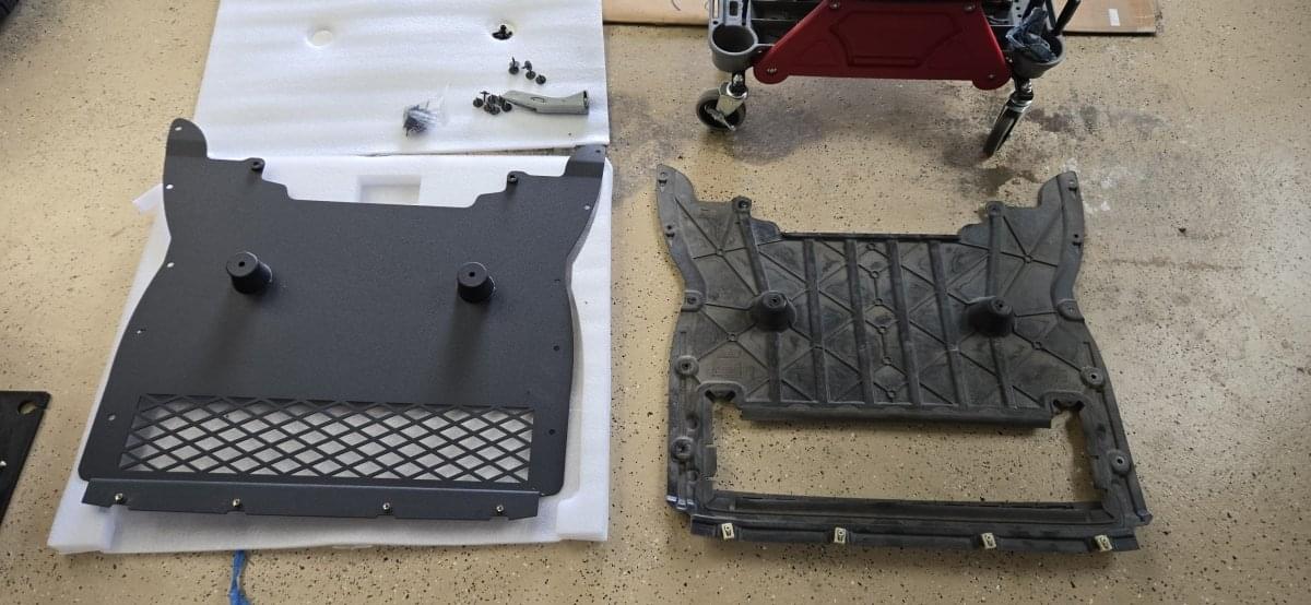 MAD BMW F90 M5 Skid Plate.