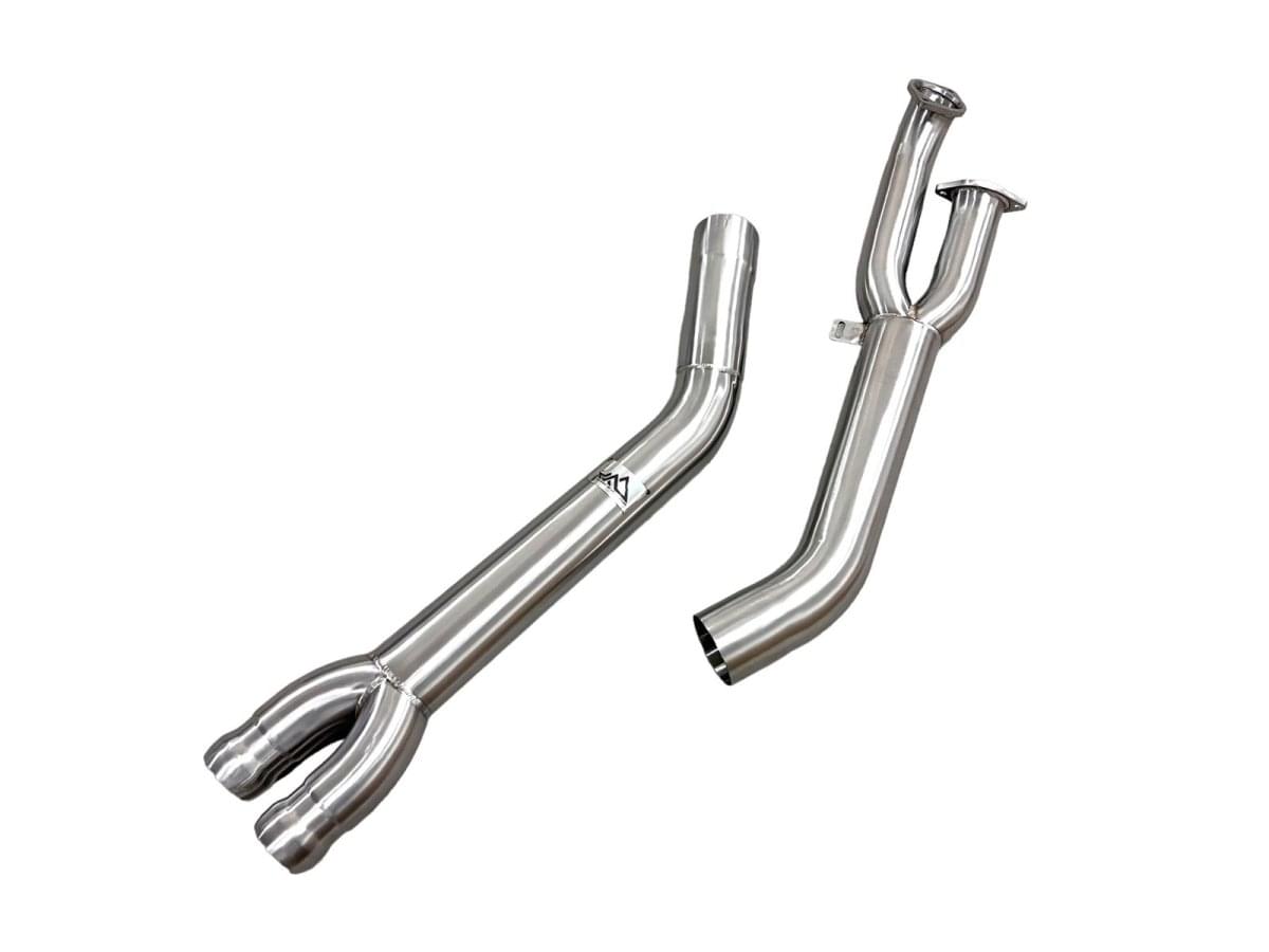 MAD BMW G8x M3 M4 S58 Single Midpipe (Brace Included).