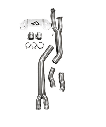 MAD BMW G8x M3 M4 S58 Single Midpipe (Brace Included) - COLORADO N5X