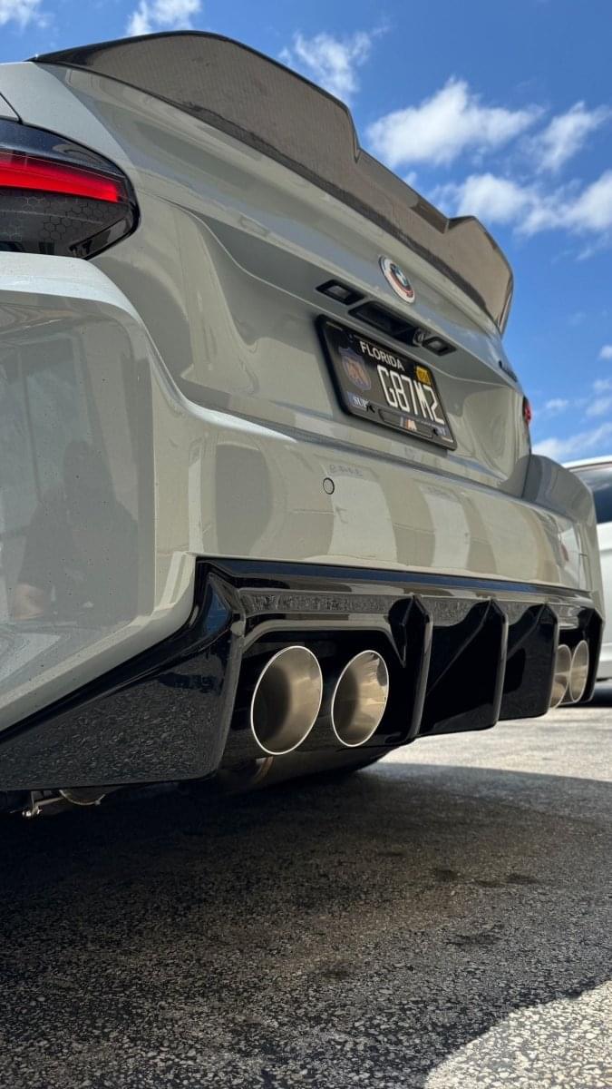 MAD BMW M2 G87 S58 Axle Back Exhaust.