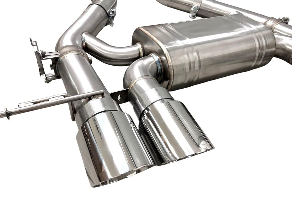 MAD BMW M2 G87 S58 Axle Back Exhaust.