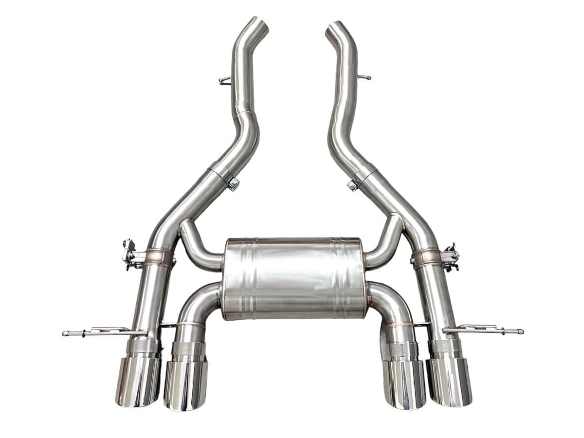 MAD BMW M2 G87 S58 Axle Back Exhaust.