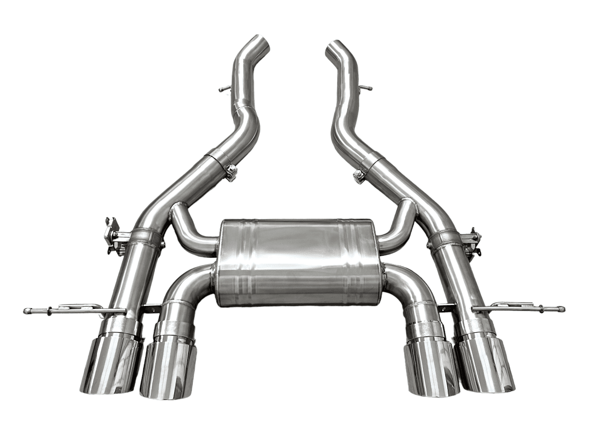 MAD BMW M2 G87 S58 Axle Back Exhaust.