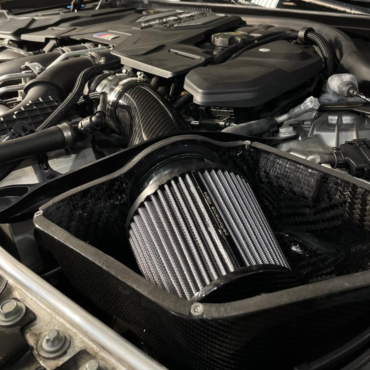 MAD BMW M5 F90 Carbon Fiber Cold Air Intake.