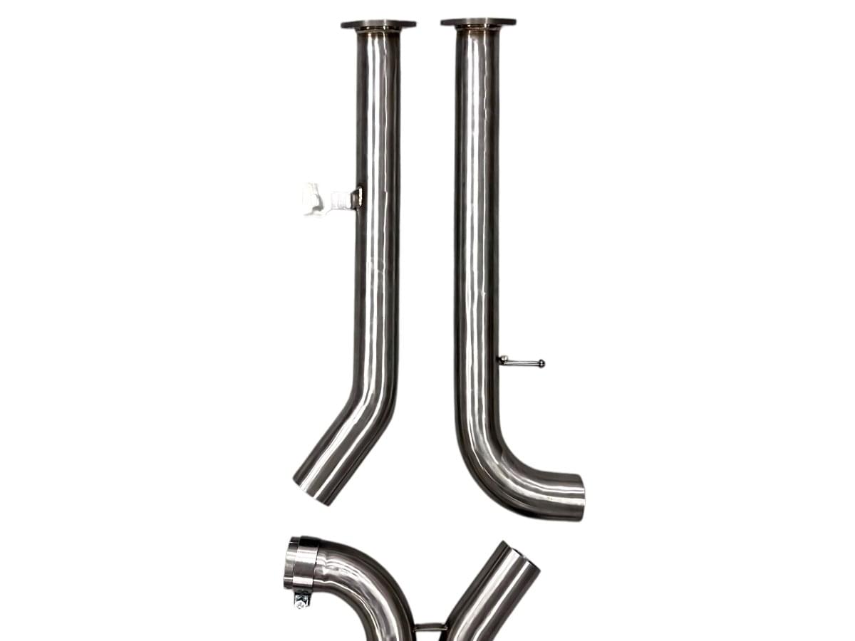 MAD BMW S58  Resonated H-Pipe Midpipe M2 G87.