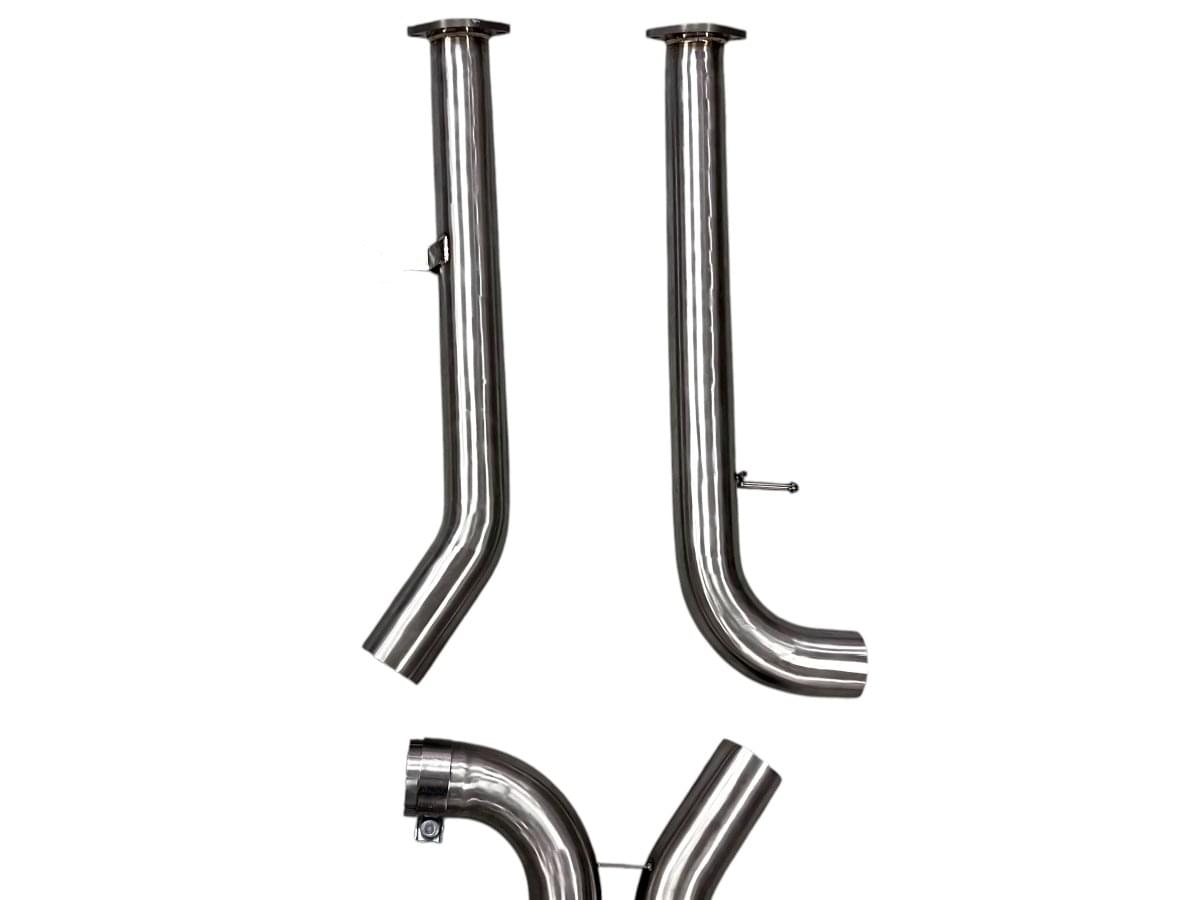 MAD BMW S58  Resonated H-Pipe Midpipe M3 M4 G80 G82 G83.