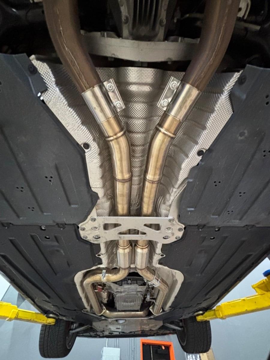 MAD BMW S58  Resonated H-Pipe Midpipe M3 M4 G80 G82 G83.